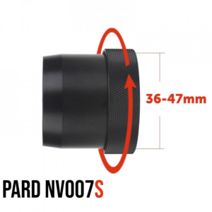 ThermVisia Univerzální objímka (adaptér) pro PARD NV007S (od 36 do 47mm)