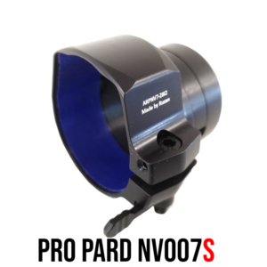 Rusan Q-R objímka pro Pard NV007S pro atypické puškohledy (Swarovski, Zeiss, Leica) Velikost objímky: Zeiss V8